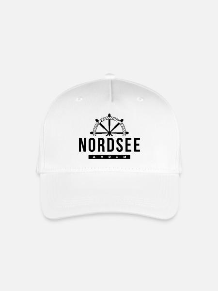 Amrum - Kinder Bio Basecap - Weiß
