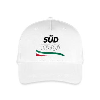 Südtirol - Kinder Bio Basecap - Weiß - Vorne