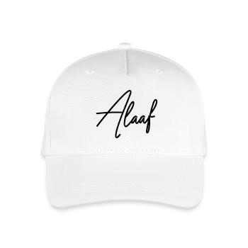 Alaaf - Kinder Bio Basecap - Weiß - Vorne