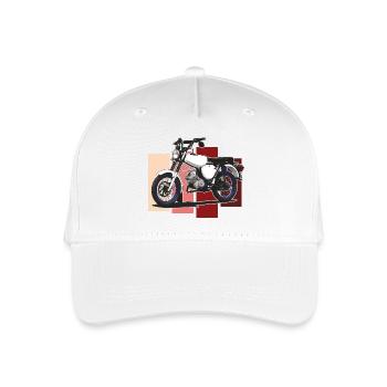 S51 (weiß) // Illustration - Kinder Bio Basecap - Weiß - Vorne