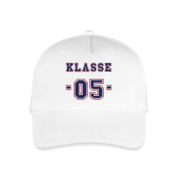 Klasse 5 - Start weiterführende Schule - 5. Klasse - Kinder Bio Basecap - Weiß - Vorne