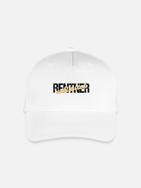 Rentner unlimited 2025 - Kinder Bio Basecap - Weiß