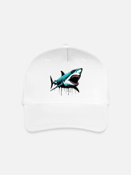 Hai - Kinder Bio Basecap - Weiß