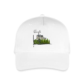 Schloss  // Illustration - Kinder Bio Basecap - Weiß - Vorne