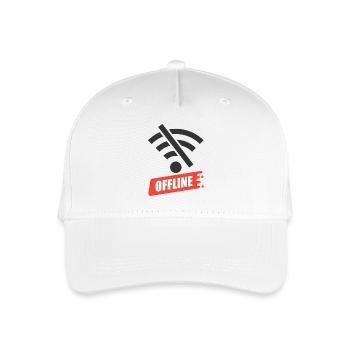 Offline - Kinder Bio Basecap - Weiß - Vorne