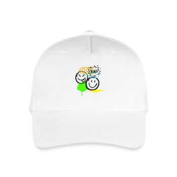 Colorful and cheeky kids - Kinder Bio Basecap - Weiß - Vorne