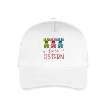 Frohe Ostern - Kinder Bio Basecap - Weiß - Vorne