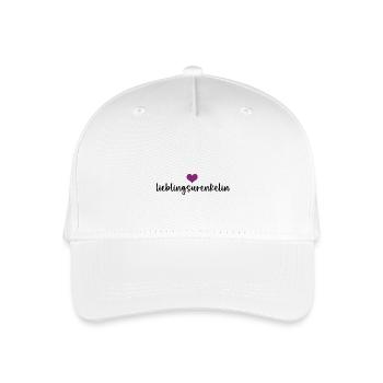 Lieblingsurenkelin Enkel Urenkeltochter Ur Enkelin - Kinder Bio Basecap - Weiß - Vorne