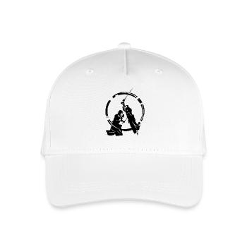 Kendo - Kinder Bio Basecap - Weiß - Vorne