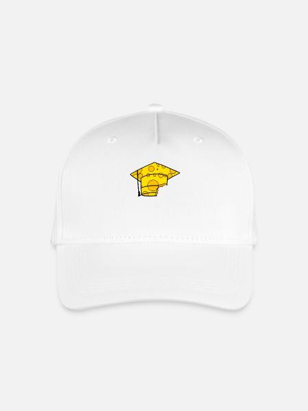Studium Abschluss Absolventenkappe - Kinder Bio Basecap - Weiß