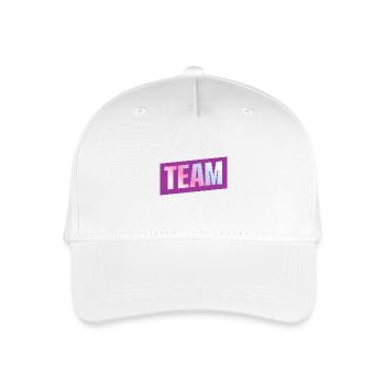 Team - Kinder Bio Basecap - Weiß - Vorne