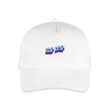 Hip Hop - Kinder Bio Basecap - Weiß - Vorne