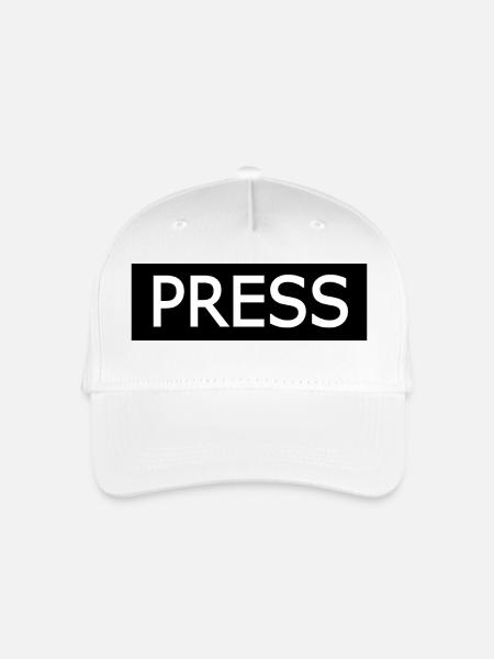 Press - Kinder Bio Basecap - Weiß