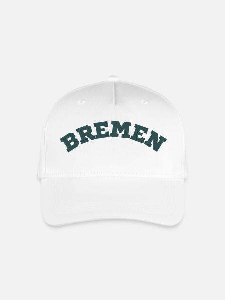 Bremen - Kinder Bio Basecap - Weiß