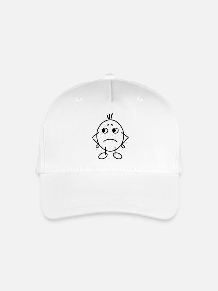 Eierkopf - Kinder Bio Basecap - Weiß