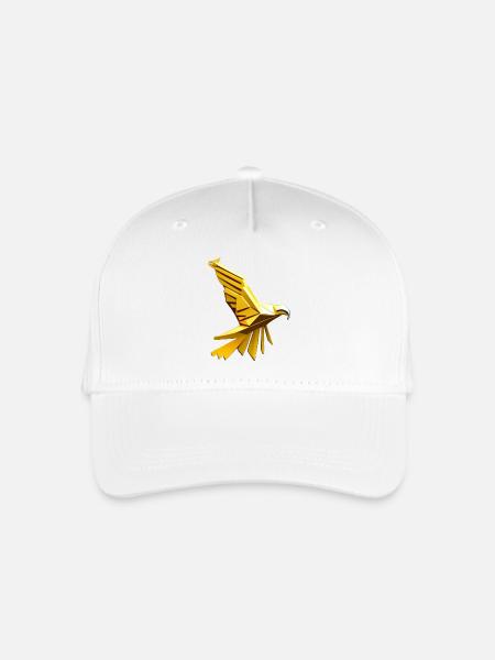 Golden Eagle - Kinder Bio Basecap - Weiß
