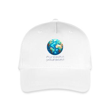 Planet - Kinder Bio Basecap - Weiß - Vorne