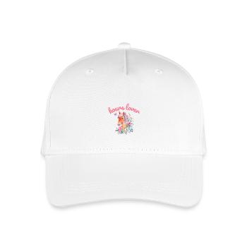Pferdefreunde - Reiten - Reiter - Kinder Bio Basecap - Weiß - Vorne