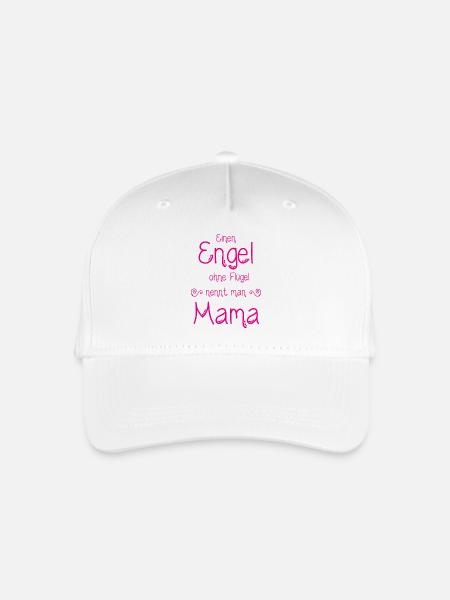 Engel ohne Flügel - Kinder Bio Basecap - Weiß