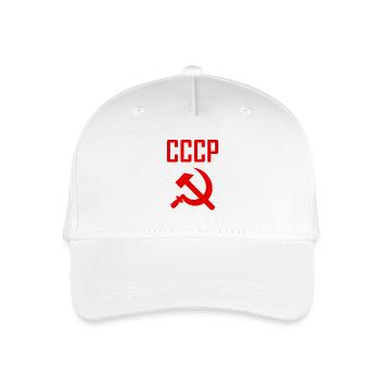 Soviet - Hammer und Sichel Sowjetunion - Kommunist - Kinder Bio Basecap - Weiß - Vorne