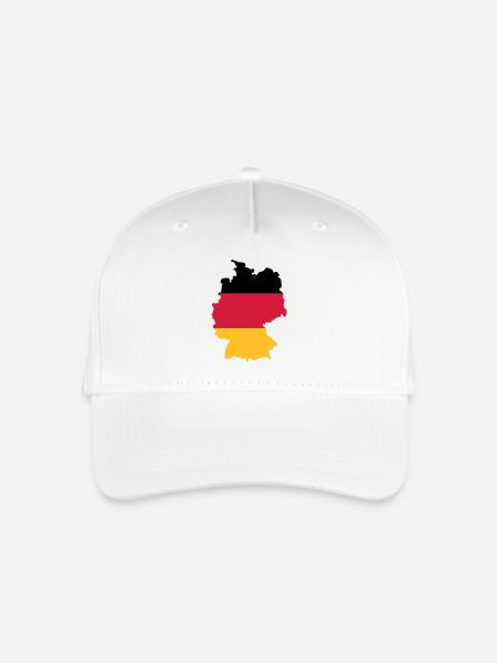 Deutschland - Kinder Bio Basecap - Weiß