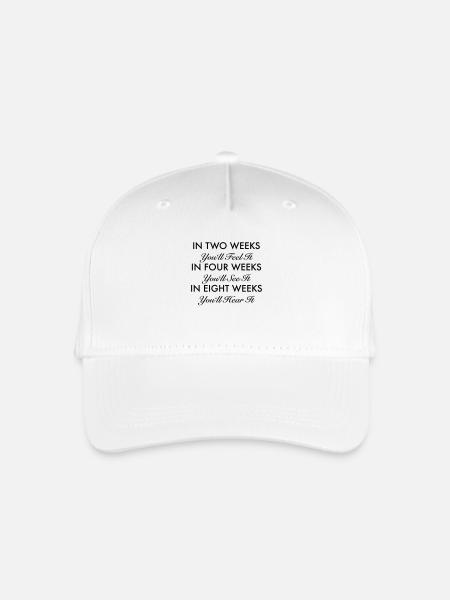 Sport - Kinder Bio Basecap - Weiß