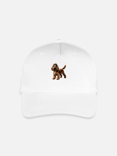 Cockerspaniel - Kinder Bio Basecap - Weiß