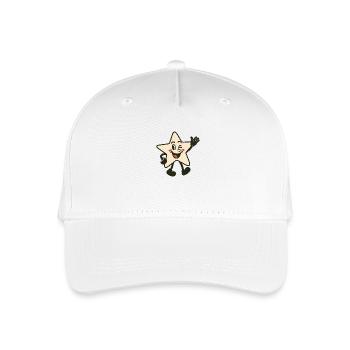 Twinkle Wink – Sternchen mit Charme - Kinder Bio Basecap - Weiß - Vorne