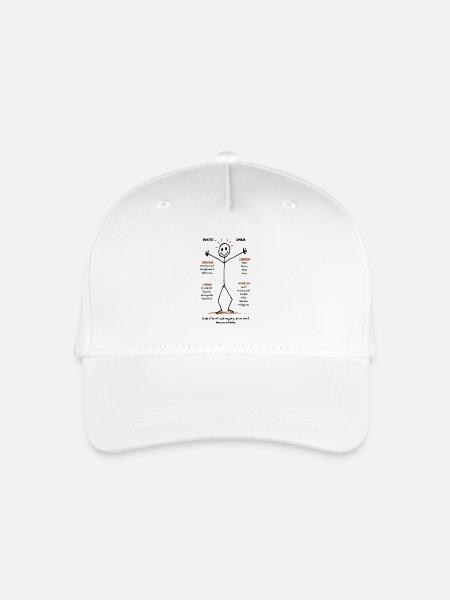 Emilias Kreative Welt - Kinder Bio Basecap - Weiß