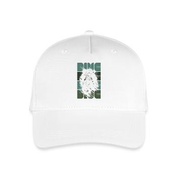 dive tauchverein taucher scuba tauchen - Kinder Bio Basecap - Weiß - Vorne