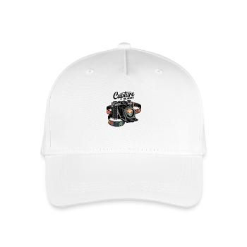 Capture the Journey - Kinder Bio Basecap - Weiß - Vorne