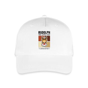 Rudolph - Kinder Bio Basecap - Weiß - Vorne