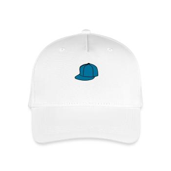 Cap - Kinder Bio Basecap - Weiß - Vorne