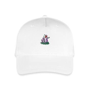 Chilenische Hummel - Kinder Bio Basecap - Weiß - Vorne