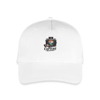 Capture the Journey - Kinder Bio Basecap - Weiß - Vorne