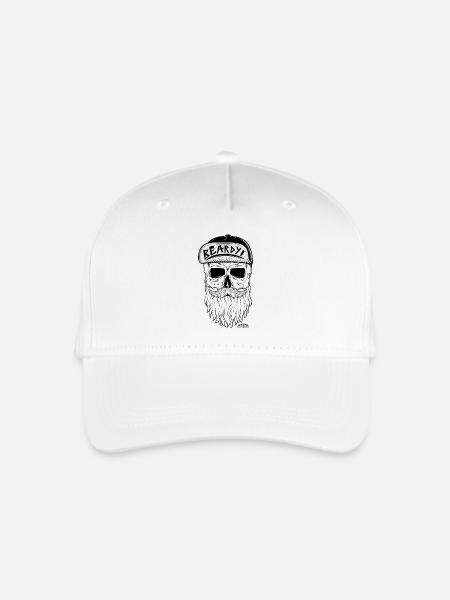 TBD Bearded Cap - Kinder Bio Basecap - Weiß