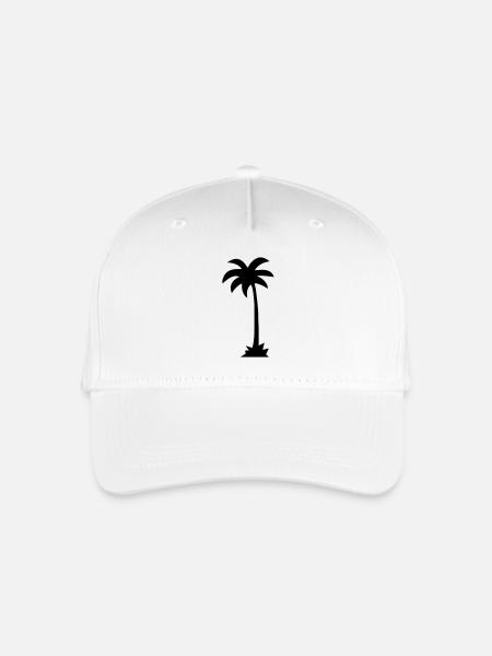 palme - Kinder Bio Basecap - Weiß