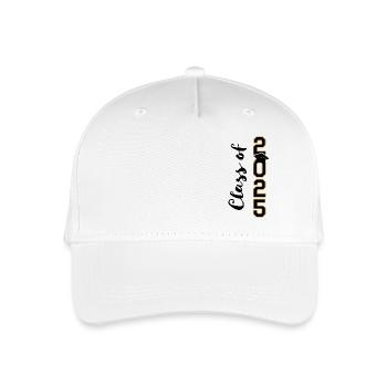 Class of 2025 - Kinder Bio Basecap - Weiß - Vorne