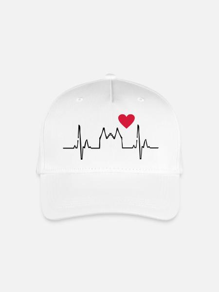 Lübeck - Kinder Bio Basecap - Weiß