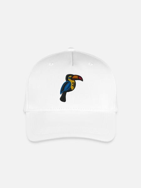 Exotic bird - Kinder Bio Basecap - Weiß