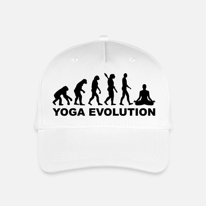 Yoga Evolution - Kinder Bio Basecap - Weiß