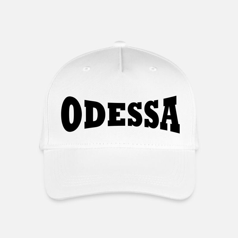 Odessa Schriftzug - Kinder Bio Basecap - Weiß