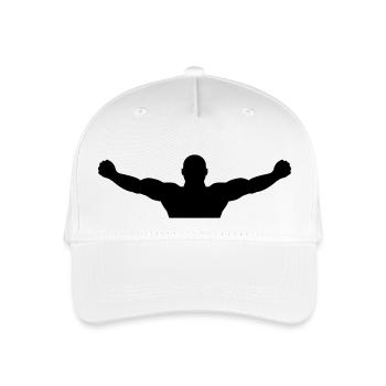 sieger_f1 - Kinder Bio Basecap - Weiß - Vorne