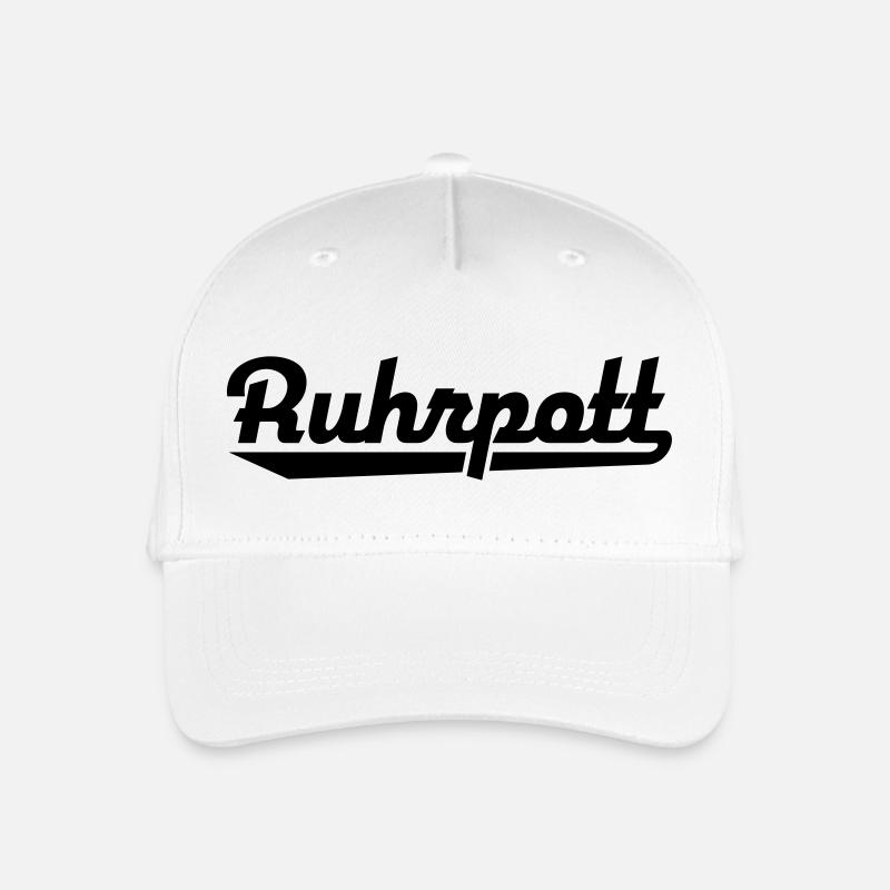 Ruhrpott - Kinder Bio Basecap - Weiß