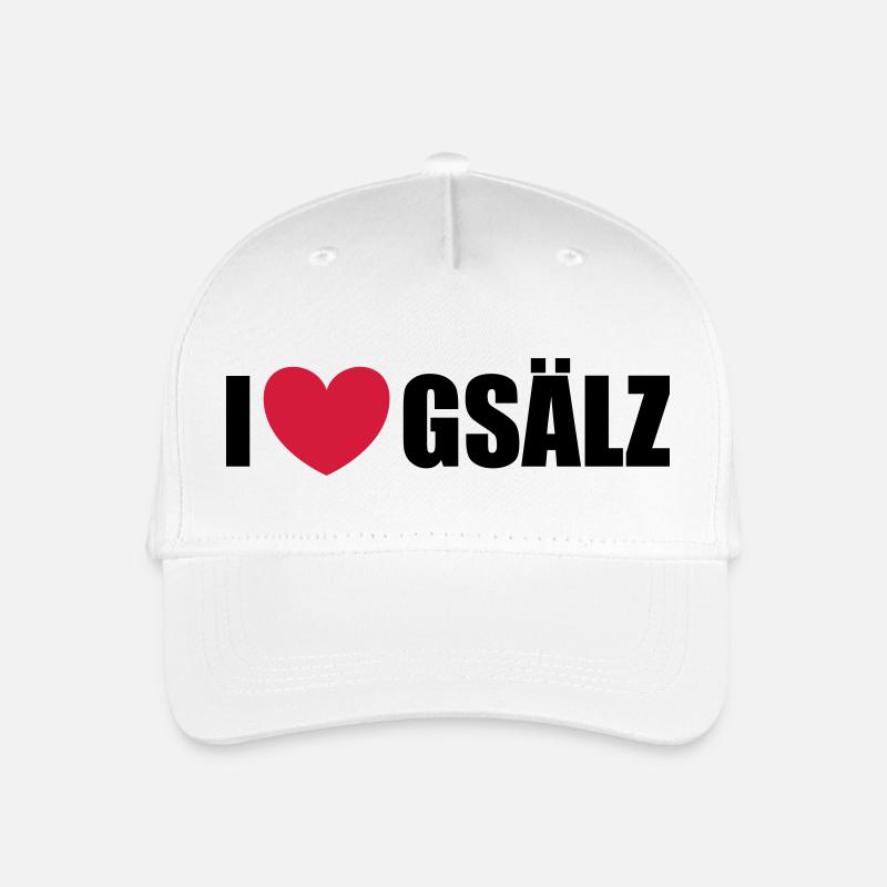 Gsälz - Kinder Bio Basecap - Weiß