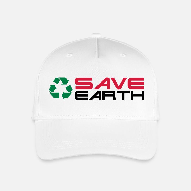 Recycling__V007 - Casquette de baseball bio Enfant - blanc