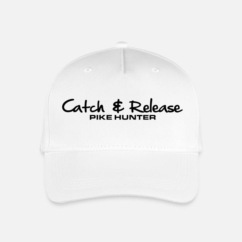 as20_cr_pike_hunter - Organic Kids’ Baseball Cap - white