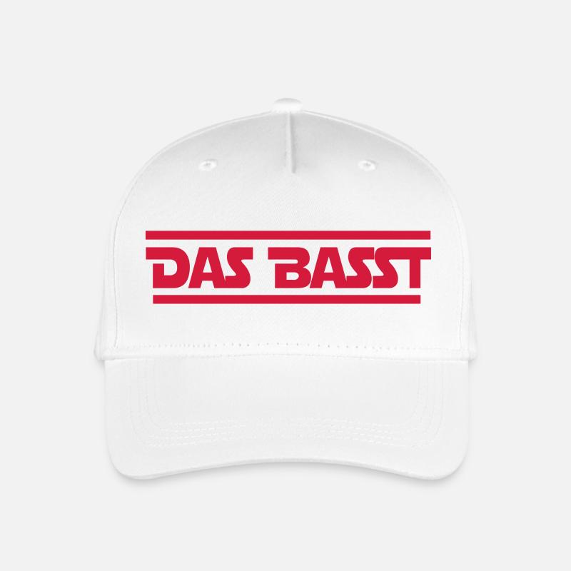 Bassist - Kinder Bio Basecap - Weiß