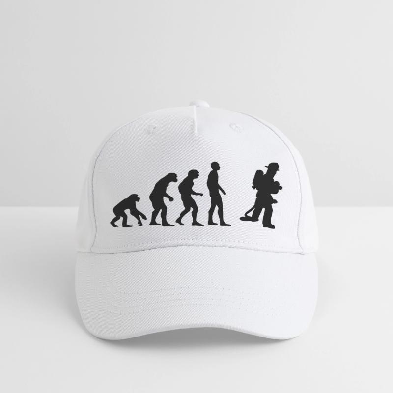 pompier evolution Casquette de baseball bio Enfant