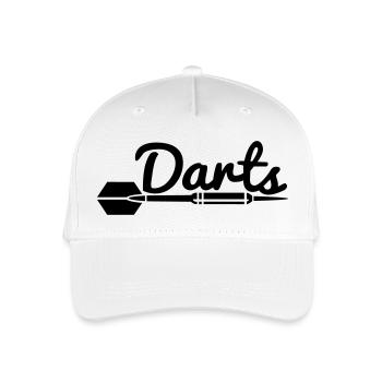 darts_f1 - Kinder Bio Basecap - Weiß - Vorne